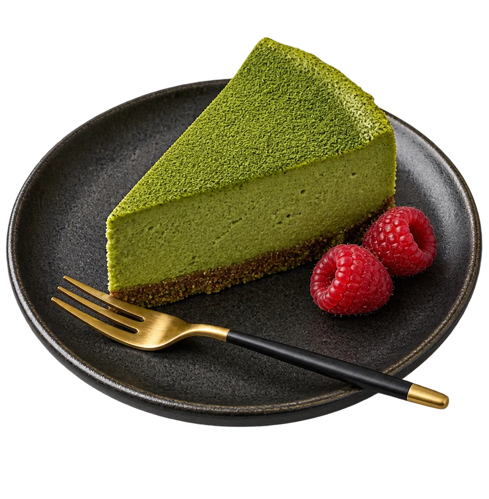Cheesecake au matcha